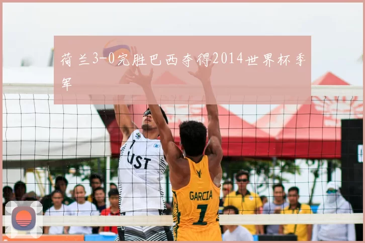 荷兰3-0完胜巴西夺得2014世界杯季军