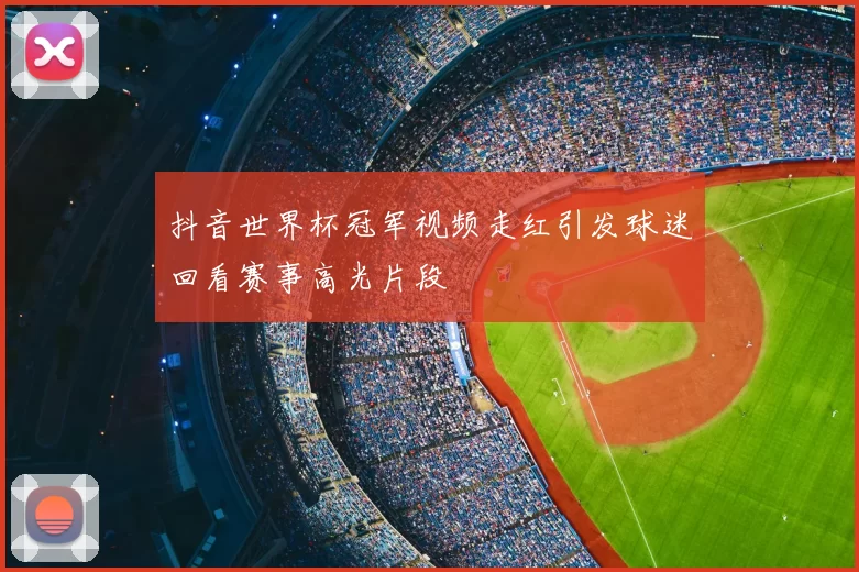 抖音世界杯冠军视频走红引发球迷回看赛事高光片段